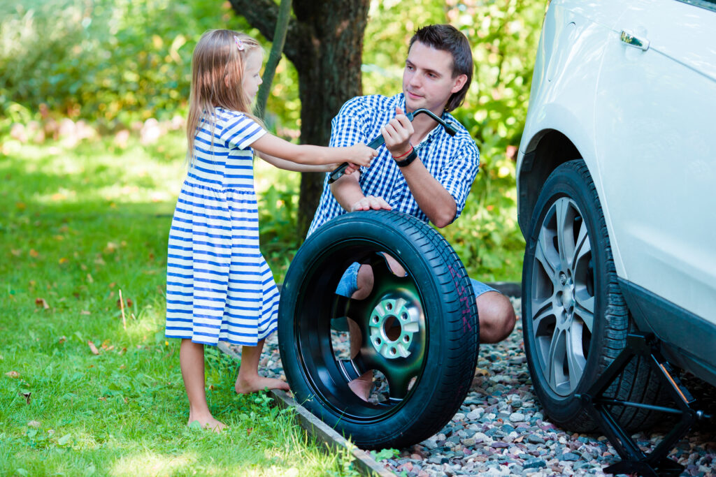 Teach Kids How to Change a Tire