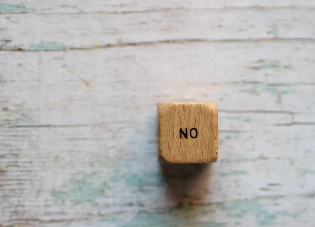 Knowing the Power of No.