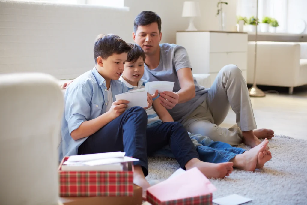 family morning routine